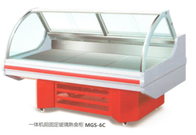Сдержанный холодильник дисплея еды гастронома, счетчик дисплея мяса для замороженных продуктов